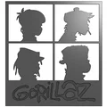 Tranh nghệ thuật 2D Gorillaz - Album Demon Days - Thumbnail 3