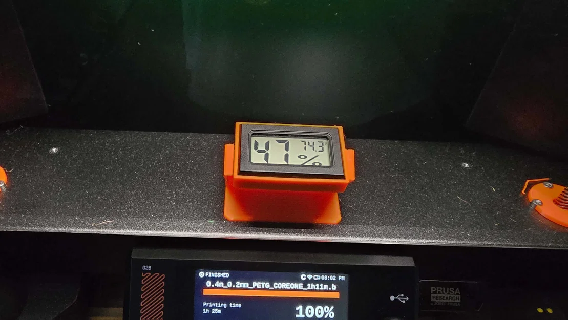 Đế gắn thiết bị đo nhiệt độ & độ ẩm cho Prusa Core One - Image 1