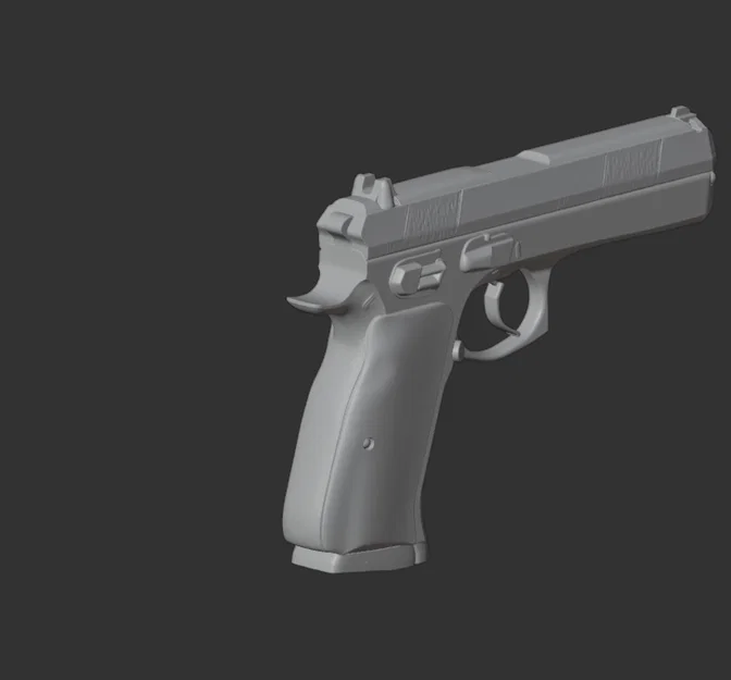 Mô hình 3D CZ 97B - Image 3