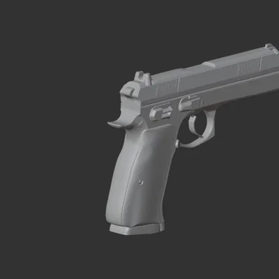 Mô hình 3D CZ 97B