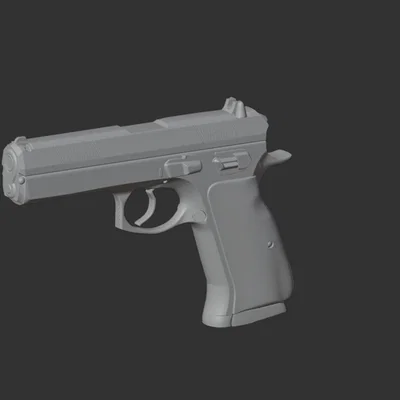 Mô hình 3D CZ 97B