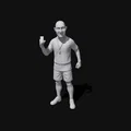 Mô hình trọng tài bóng đá 3D (Football referee) cao 150mm - Thumbnail 2