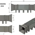 Mô hình hầm gió 3D kiểm tra lực cản khí động học cho xe mô hình - Thumbnail 2