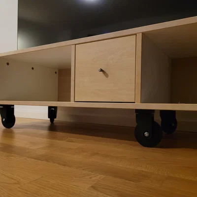 Bánh xe thay thế cho kệ TV IKEA