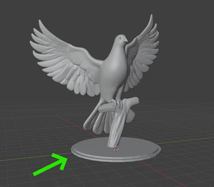 Đế đậu cho mô hình: Nativity Dove của Peter Farell - Image 1
