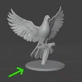 Đế đậu cho mô hình: Nativity Dove của Peter Farell - Thumbnail 1