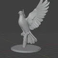 Đế đậu cho mô hình: Nativity Dove của Peter Farell - Thumbnail 3