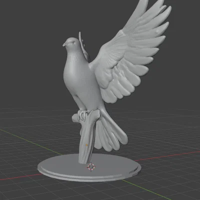 Đế đậu cho mô hình: Nativity Dove của Peter Farell