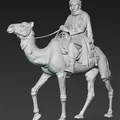 Mô hình 3D Lawrence of Arabia cưỡi lạc đà tỷ lệ 1:24 - Thumbnail 2