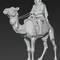 Mô hình 3D Lawrence of Arabia cưỡi lạc đà (Tỉ lệ 1:24) - Thumbnail 2