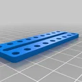 MakeBlock Parametric Straight Bracket - Khung đỡ tùy chỉnh cho robot - Thumbnail 1