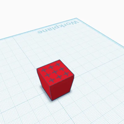 Mô hình nút bấm cỡ lớn Vidrat's big button - Thiết kế in 3D đơn giản
