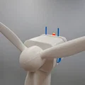Mô hình tuabin gió hoạt động kèm đèn LED - Thumbnail 8