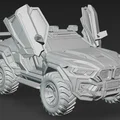 Mô hình xe BMW Offroad 1 độc lạ cho in 3D - Thumbnail 2