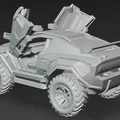 Mô hình xe BMW Offroad 1 độc lạ cho in 3D - Thumbnail 3