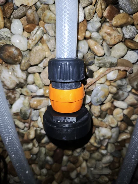 Đầu phun nước tưới cây êm ái cho ống 1 inch - Image 1