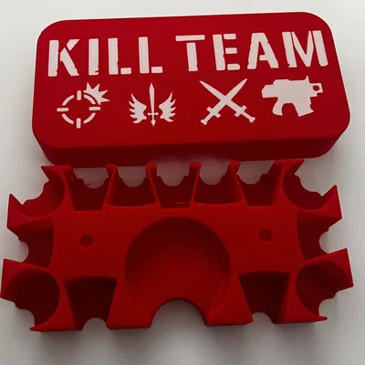 Hộp đựng token Kill Team 40k - Thiết kế tối ưu cho in 3D
