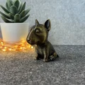 Mô hình 3D chó Bull Terrier dễ thương trang trí bàn làm việc - Thumbnail 3