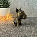 Mô hình 3D chó Bull Terrier dễ thương trang trí bàn làm việc - Thumbnail 4