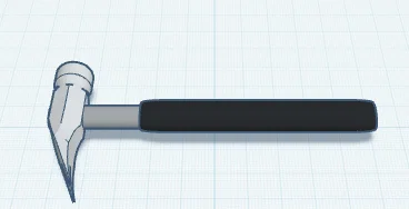 Mô hình búa đồ chơi (Toy Hammer) đơn giản dễ in 3D - Image 1