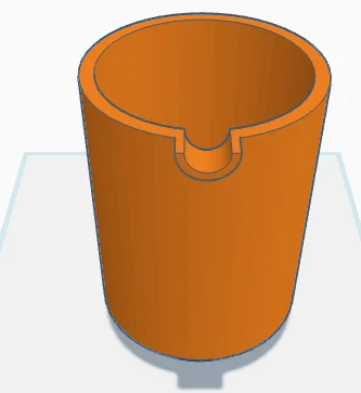 Cốc đong 3D Beaker: Thiết kế tối giản cho góc làm việc của bạn - Image 1