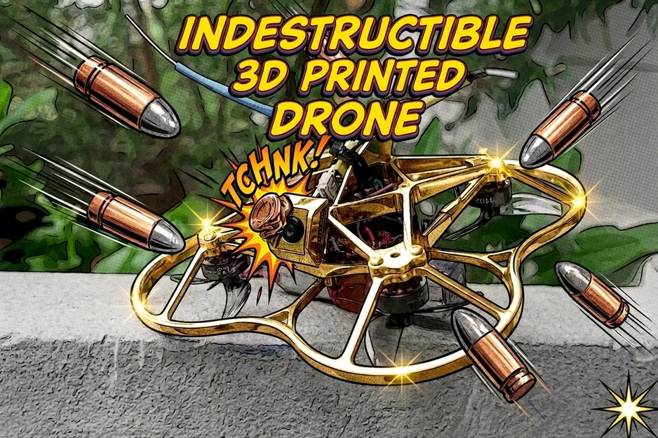 Khung Drone FPV 2-inch "Không thể phá hủy" (Tối ưu cho TPU/AMS) - Image 1