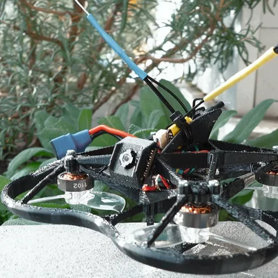 Khung Drone FPV 2-inch "Không thể phá hủy" (Tối ưu cho TPU/AMS)