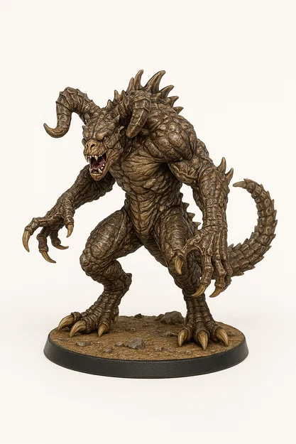 Bộ sưu tập mô hình 3D Deathclaw chi tiết từ vũ trụ Fallout - Image 2