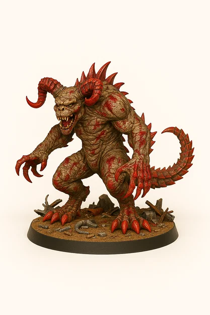 Bộ sưu tập mô hình 3D Deathclaw chi tiết từ vũ trụ Fallout - Image 4