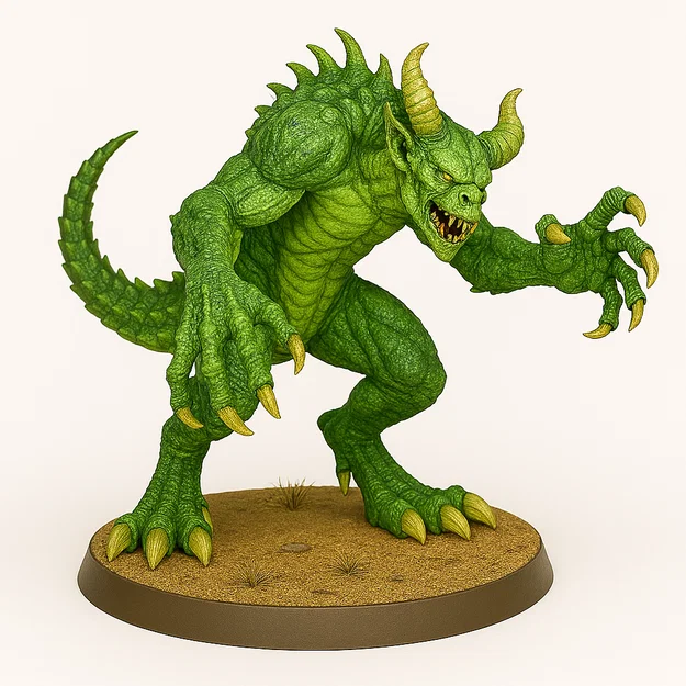 Bộ sưu tập mô hình 3D Deathclaw chi tiết từ vũ trụ Fallout - Image 12