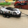Mô hình xe chở ô tô HW (HW car trailer) - Thumbnail 3