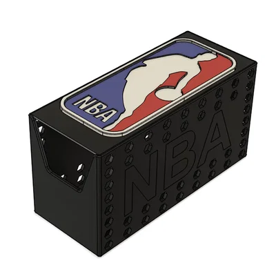 Hộp đựng thẻ sưu tập NBA (NBA Card Box) cho Top Loader - Thiết kế 3D