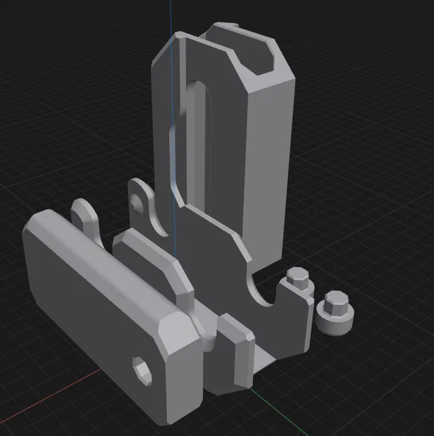 Mô hình dao trọng lực (Gravity Knife) in 3D độc đáo - Image 1