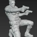 Mô hình The Punisher 3D cực ngầu cho fan Marvel - Thumbnail 2