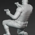 Mô hình The Punisher 3D cực ngầu cho fan Marvel - Thumbnail 3