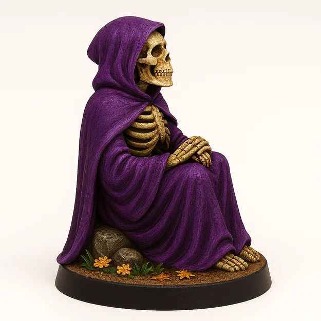 Bonesy The Robed Skelly – Mô hình bộ xương mặc áo choàng từ RetroFantasys - Image 10