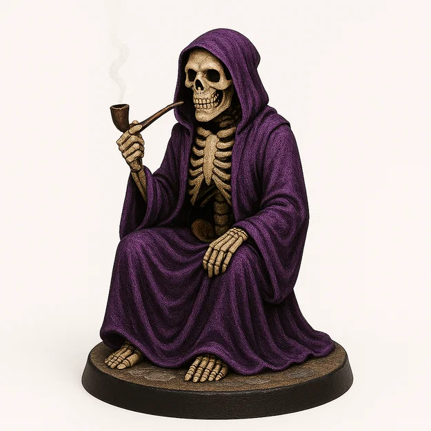 Bonesy The Robed Skelly – Mô hình bộ xương mặc áo choàng từ RetroFantasys - Image 18