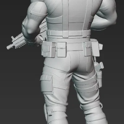 Mô hình 3D The Punisher Marvel Comics ấn tượng cho dân sưu tầm