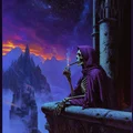 Bonesy The Robed Skelly – Mô hình bộ xương mặc áo choàng từ RetroFantasys - Thumbnail 32