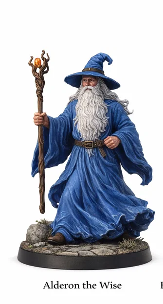 Bonesy The Robed Skelly – Mô hình bộ xương mặc áo choàng từ RetroFantasys - Image 34