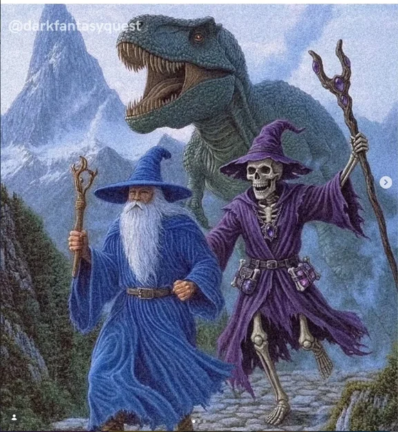 Bonesy The Robed Skelly – Mô hình bộ xương mặc áo choàng từ RetroFantasys - Image 35