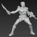 Mô hình 3D The Punisher chiến đấu tỉ lệ 1:24 cực chi tiết - Thumbnail 2