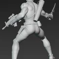 Mô hình 3D The Punisher chiến đấu tỉ lệ 1:24 cực chi tiết - Thumbnail 3