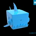 Mô hình trang trí Cube Fish độc đáo cho bàn làm việc - Thumbnail 2