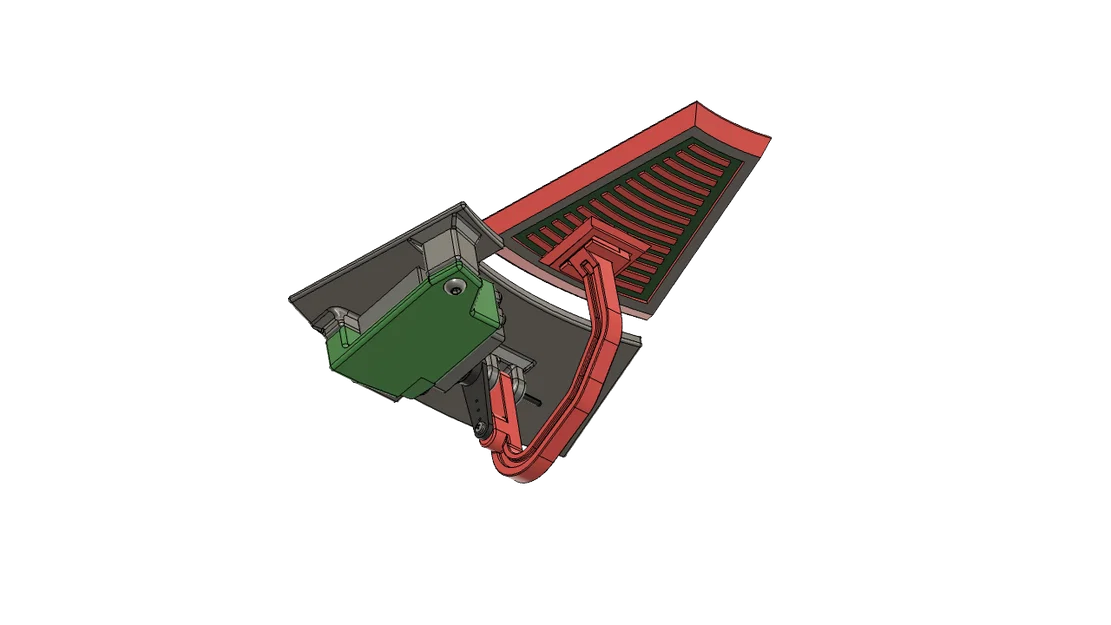 Bộ pie panel và ngàm gắn nâng cao cho R5-D4 - Image 1