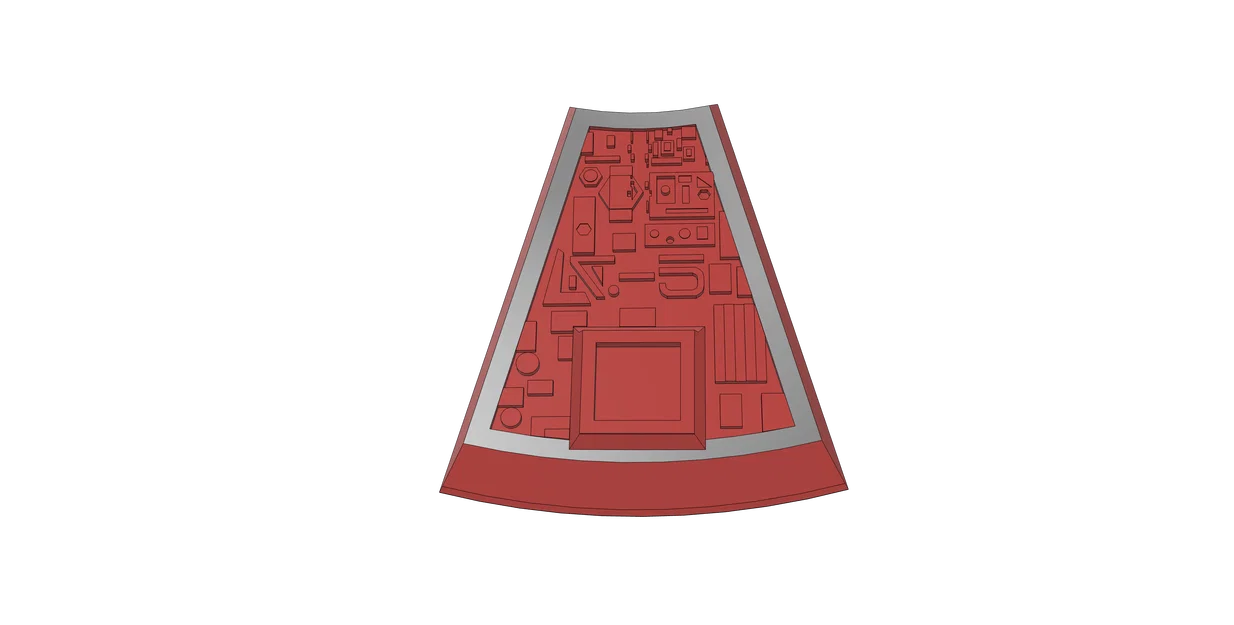 Bộ pie panel và ngàm gắn nâng cao cho R5-D4 - Image 8