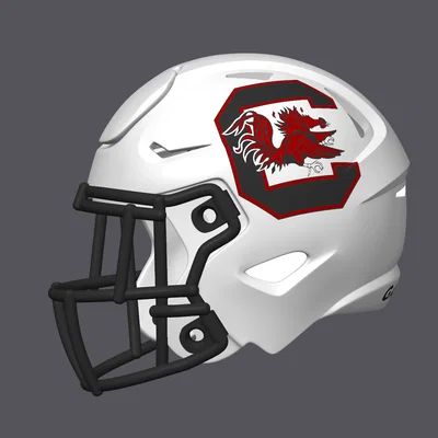 Mũ bảo hiểm bóng bầu dục South Carolina Gamecocks