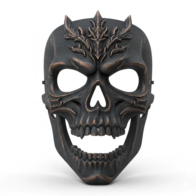 Mặt nạ Infernal Skull Reaper, cosplay, trang phục, mũ bảo hiểm - Image 1