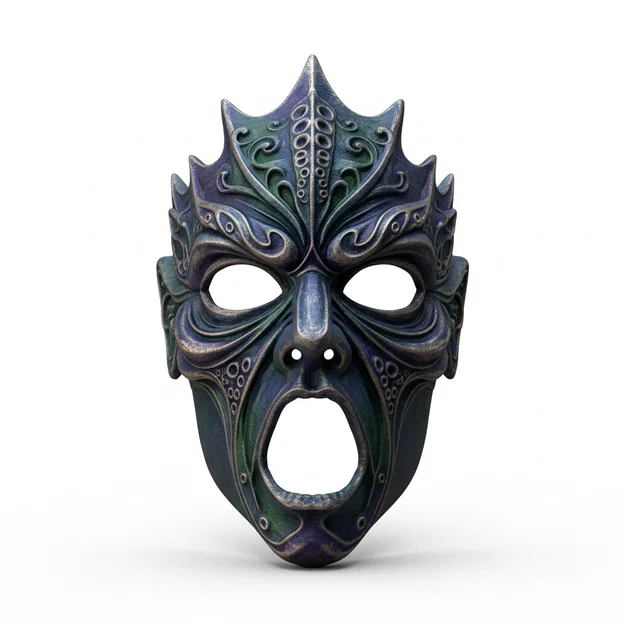 Kraken Sea Emperor, mặt nạ cosplay, trang phục có thể đeo được, mũ bảo hiểm - Image 1