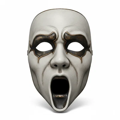 Ghostly Opera Phantom, mặt nạ, cosplay, có thể đeo được, trang phục, gương mặt, mũ bảo hiểm